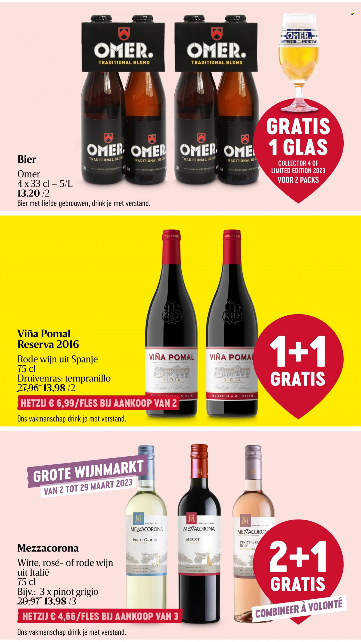 thumbnail - Catalogue Delhaize - 16/03/2023 - 22/03/2023 - Produits soldés - vin rouge, alcool, bière. Page 31.