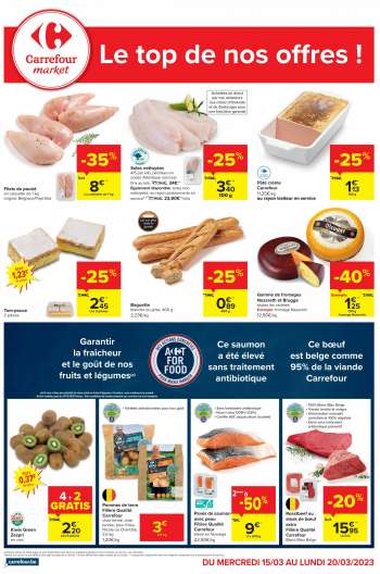 Carrefour market Aubel folders