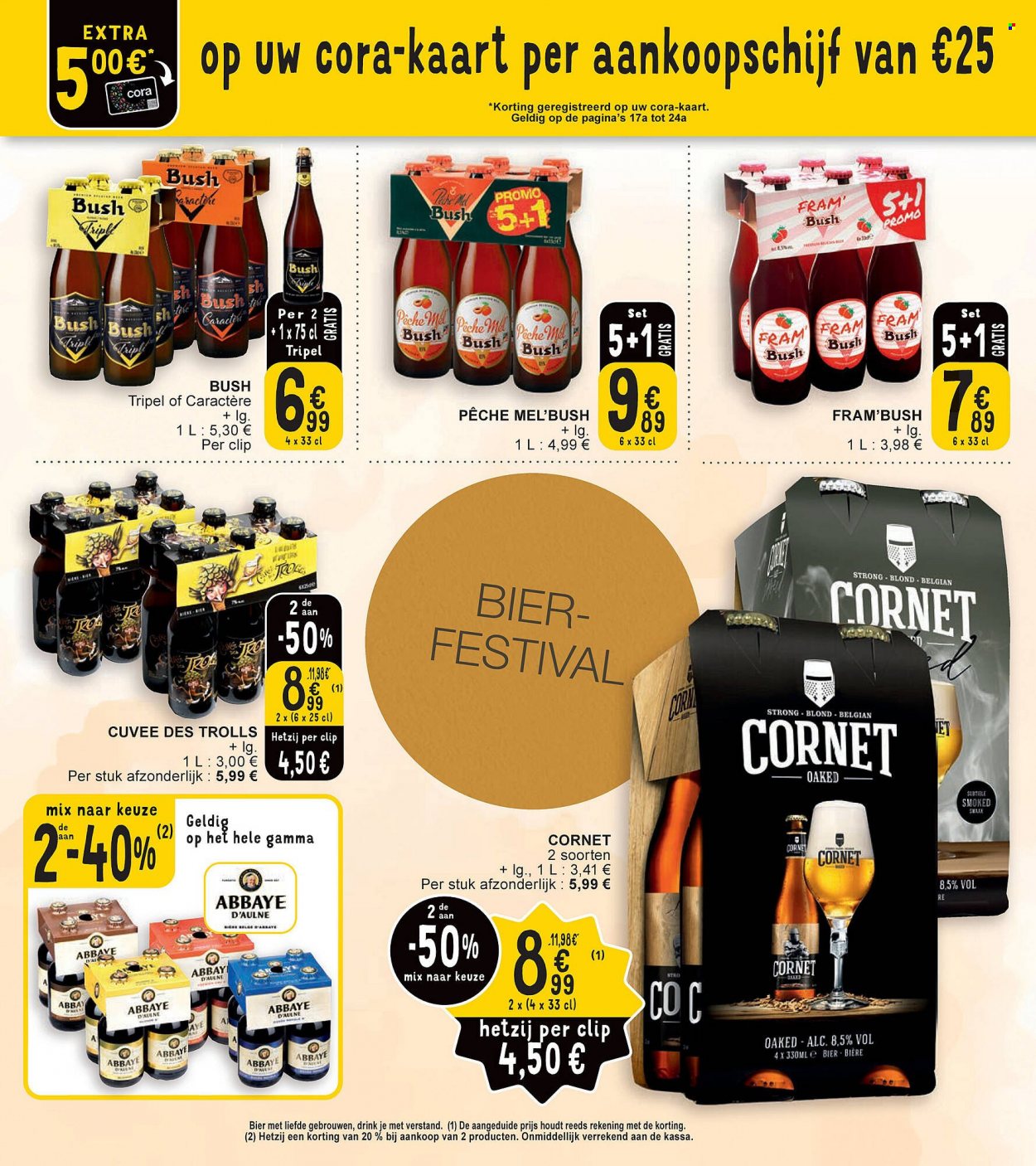 thumbnail - Catalogue Cora - 21/03/2023 - 27/03/2023 - Produits soldés - pêche, alcool, bière, LG. Page 17.