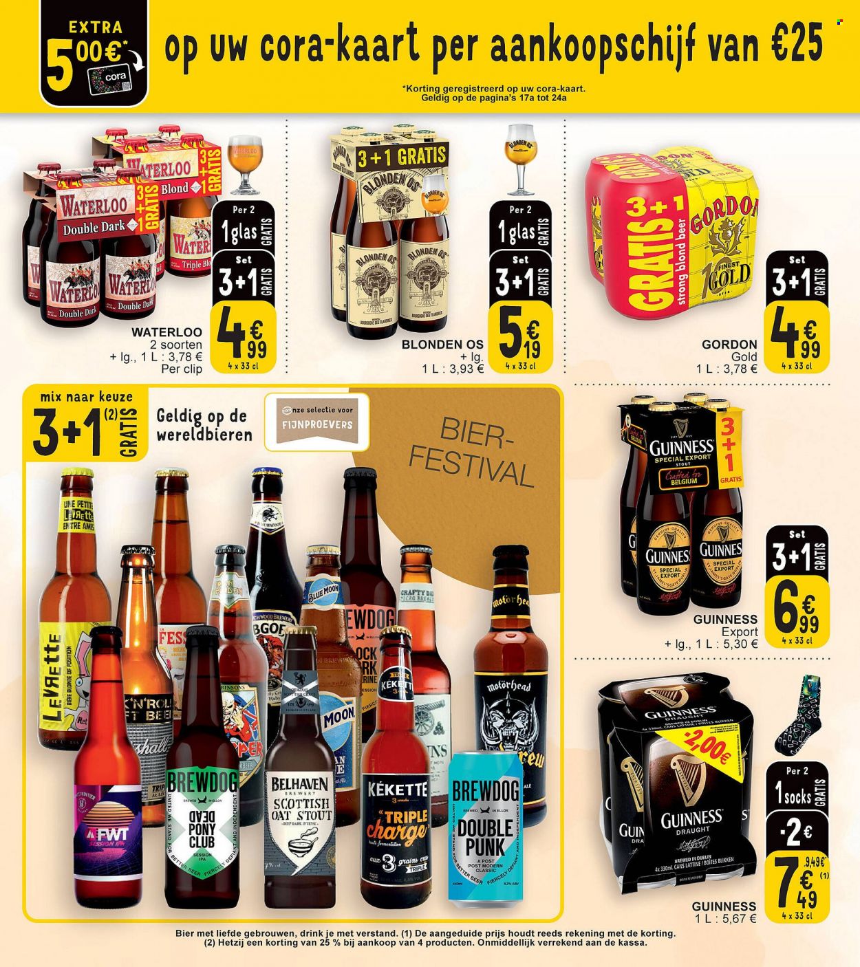 thumbnail - Catalogue Cora - 21/03/2023 - 27/03/2023 - Produits soldés - thon, alcool, bière, bière blonde, Brewdog, LG. Page 21.