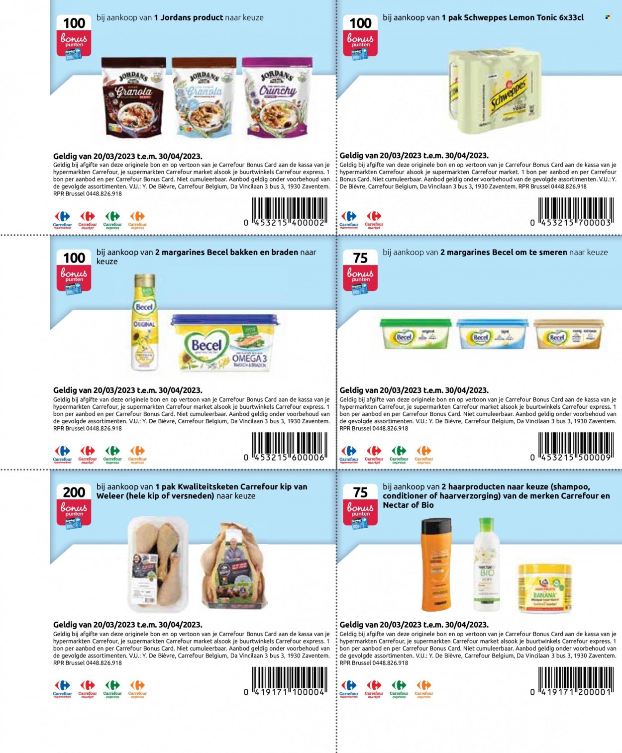 thumbnail - Catalogue Carrefour - 22/03/2023 - 03/05/2023 - Produits soldés - Jordans, Schweppes, tonic, shampooing. Page 64.