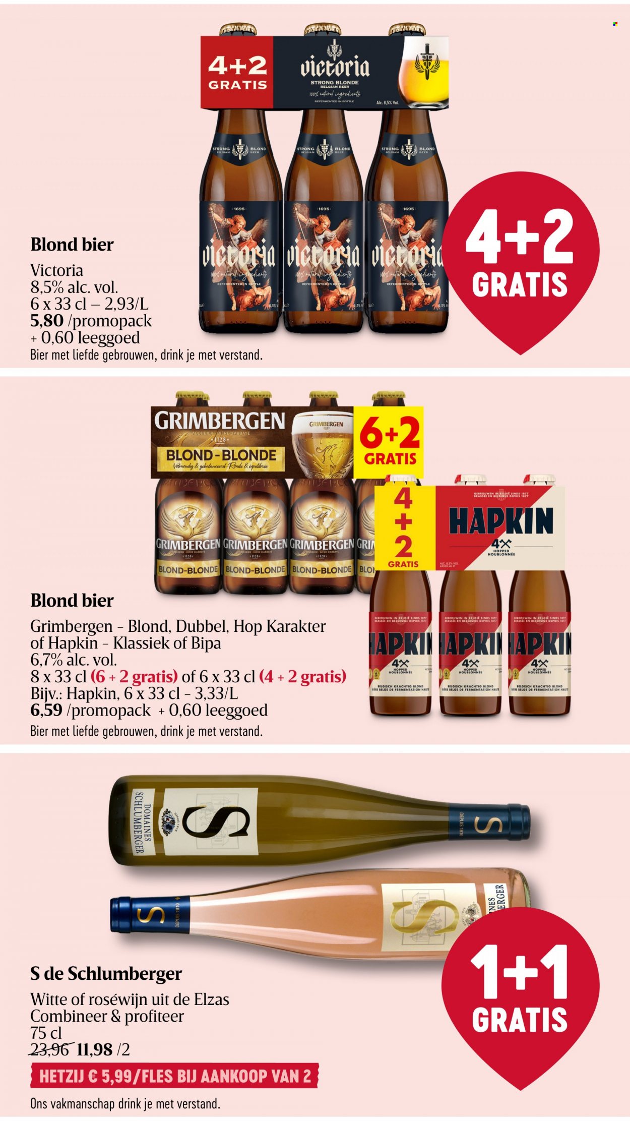 thumbnail - Delhaize-aanbieding - 23/03/2023 - 29/03/2023 -  producten in de aanbieding - bier. Pagina 25.
