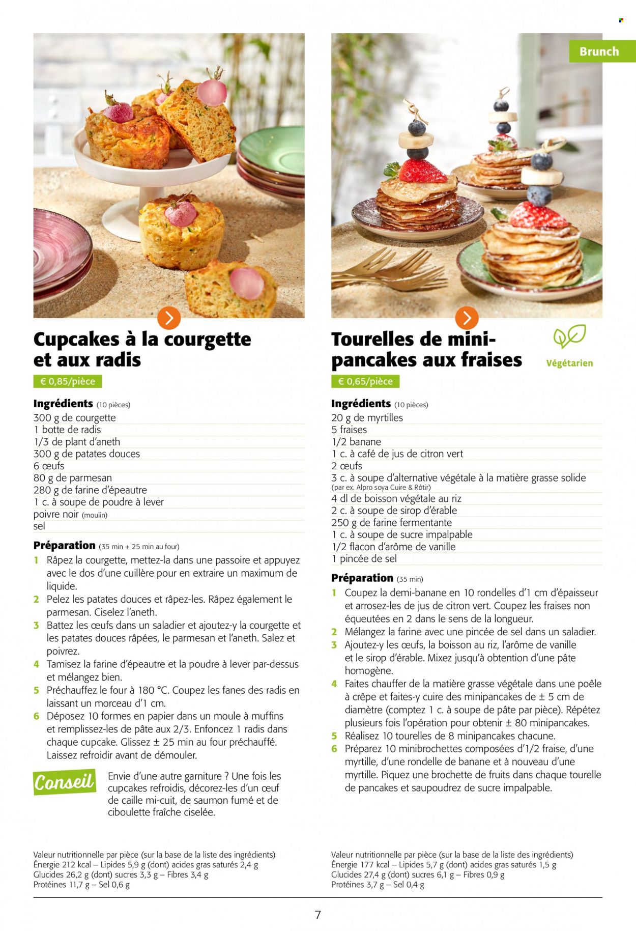 thumbnail - Catalogue Colruyt - 22/03/2023 - 04/04/2023 - Produits soldés - ciboulette, radis, myrtille, crêpes, Alpro, boisson végétale, œufs, saladier, passoire. Page 7.