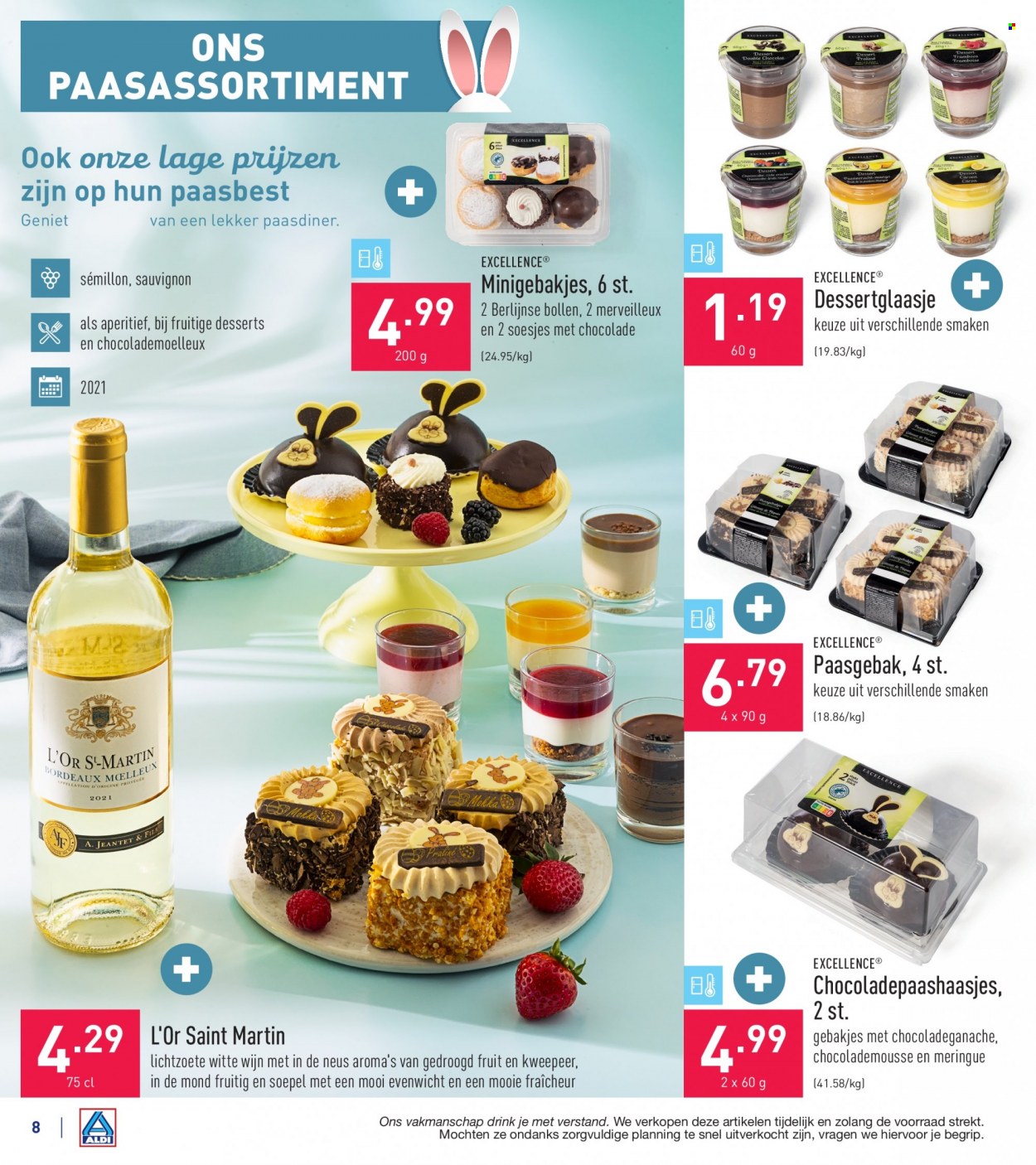 thumbnail - Catalogue ALDI - 27/03/2023 - 01/04/2023 - Produits soldés - meringue, vin, alcool, Cabernet Sauvignon. Page 8.