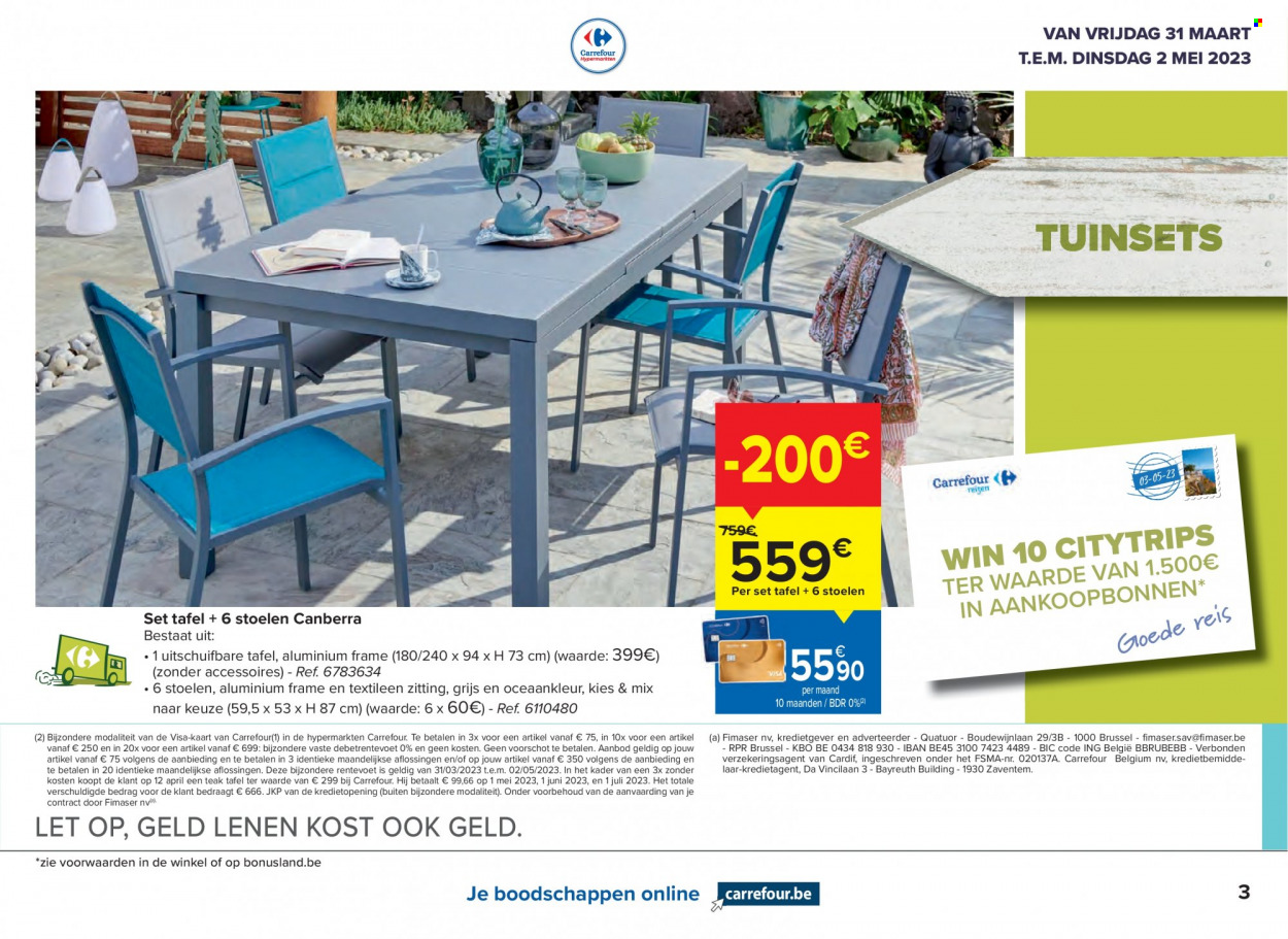 thumbnail - Catalogue Carrefour hypermarkt - 31/03/2023 - 02/05/2023 - Produits soldés - BIC. Page 3.