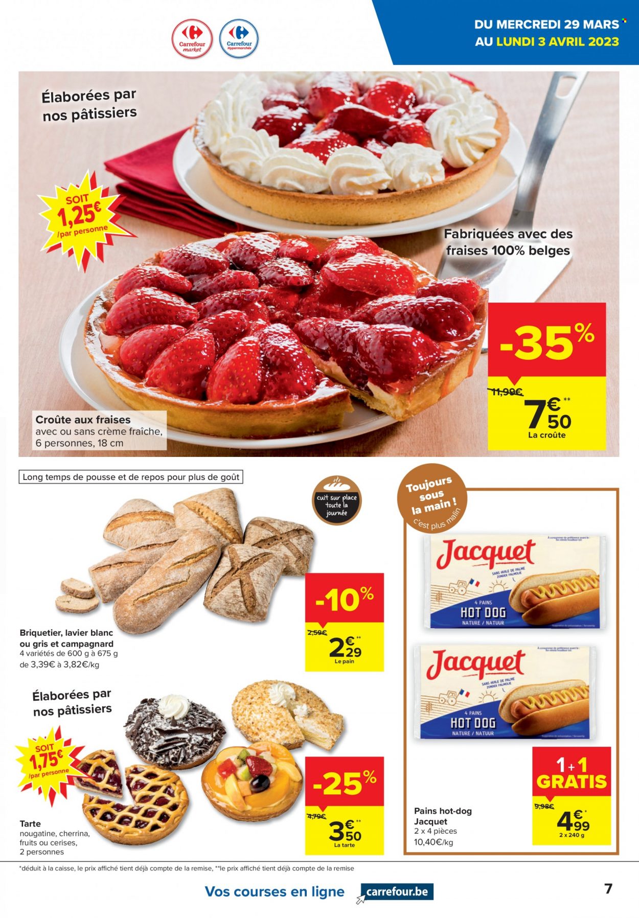 thumbnail - Carrefour-aanbieding - 29/03/2023 - 10/04/2023 -  producten in de aanbieding - crème, crème fraîche. Pagina 7.