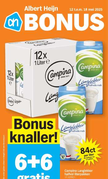 thumbnail - Albert Heijn folder - Bonus knaller! 6+6 gratis
