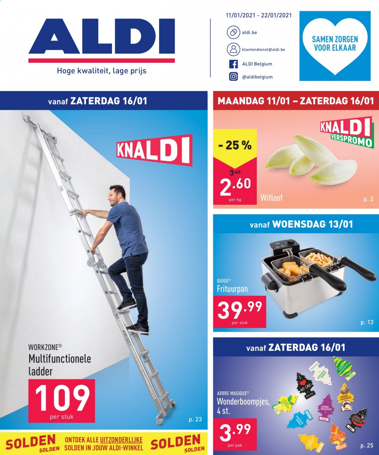 thumbnail - Catalogue ALDI - 11/01/2021 - 22/01/2021.