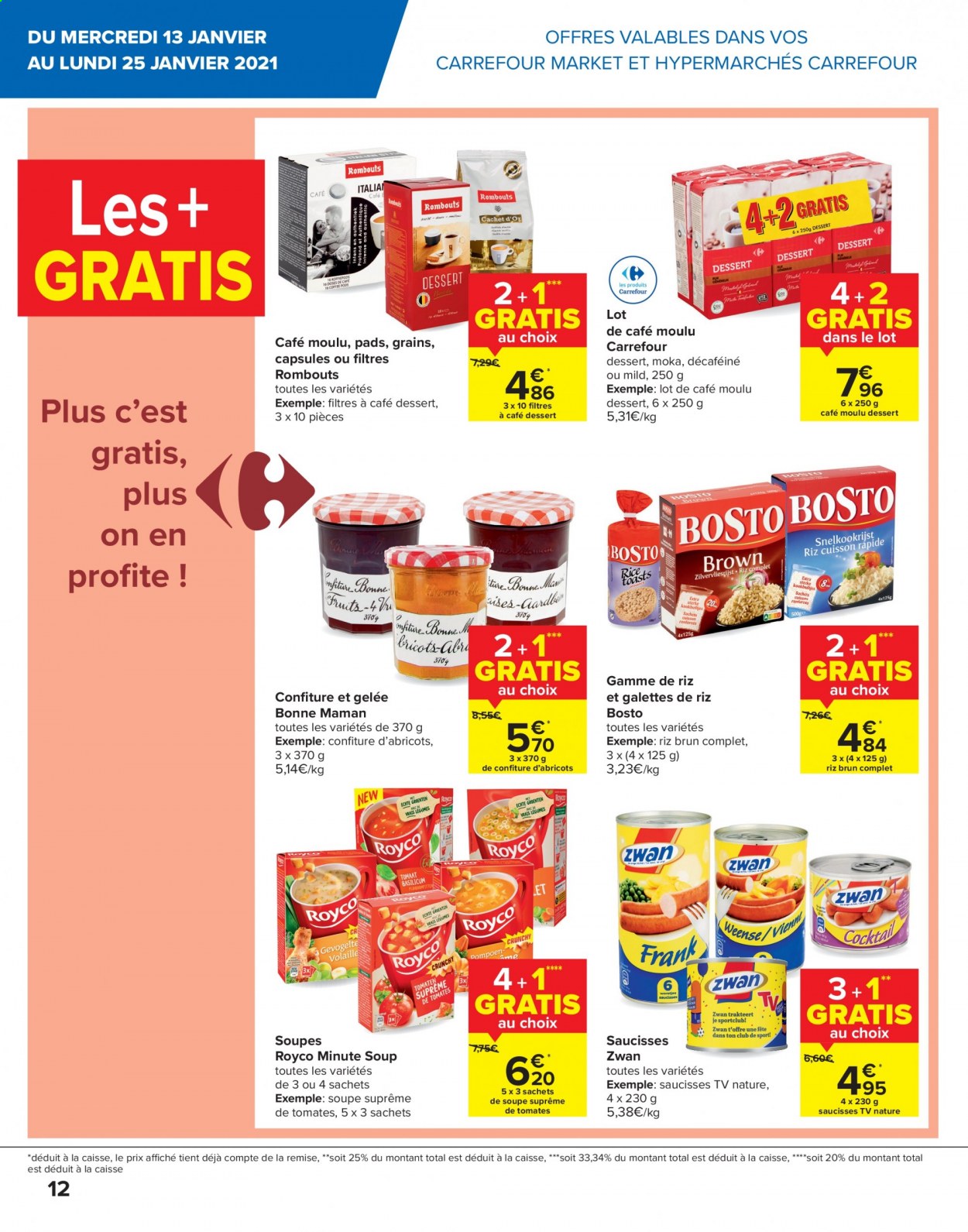 thumbnail - Carrefour-aanbieding - 13/01/2021 - 25/01/2021 -  producten in de aanbieding - TV. Pagina 12.