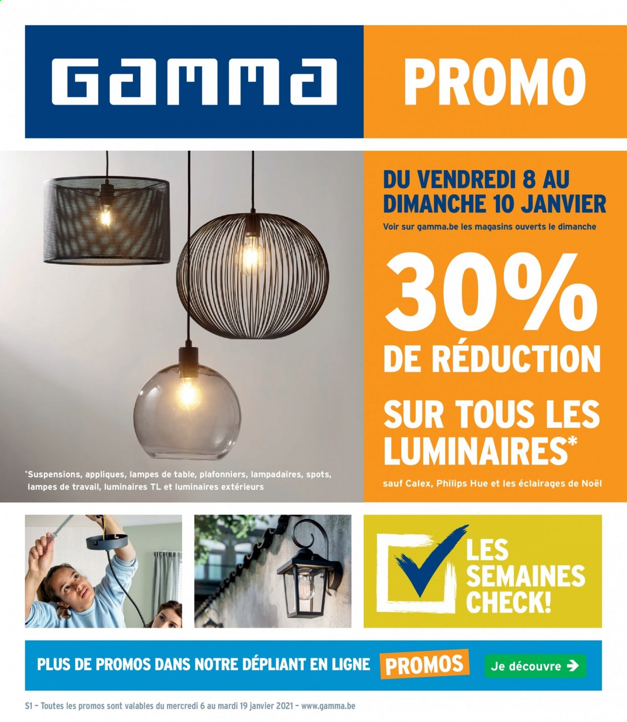 thumbnail - Gamma-aanbieding - 06/01/2021 - 19/01/2021 -  producten in de aanbieding - Philips. Pagina 1.