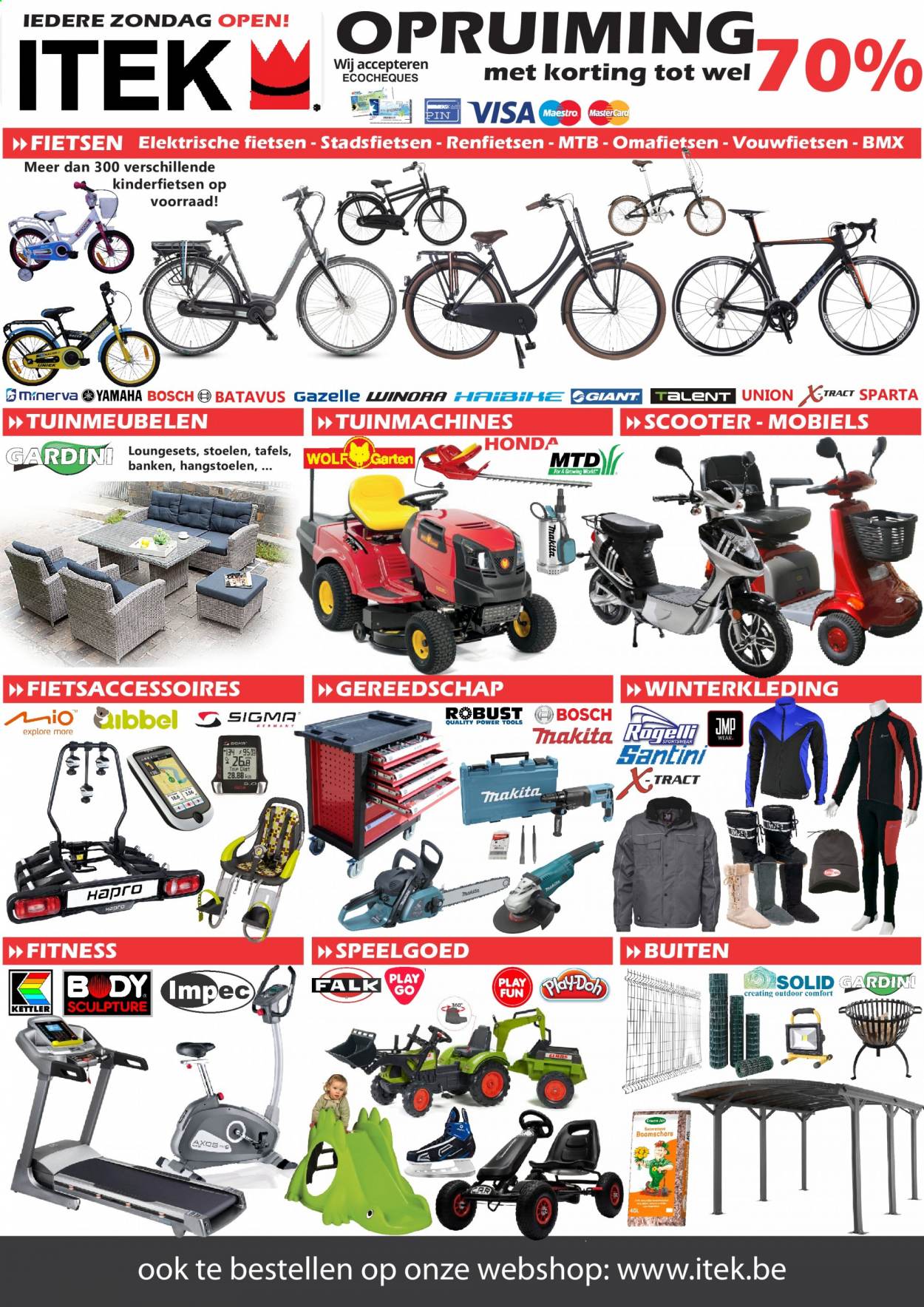 thumbnail - Itek-aanbieding - 05/01/2021 - 31/01/2021 -  producten in de aanbieding - BMX, speelgoed, Bosch, scooter. Pagina 1.