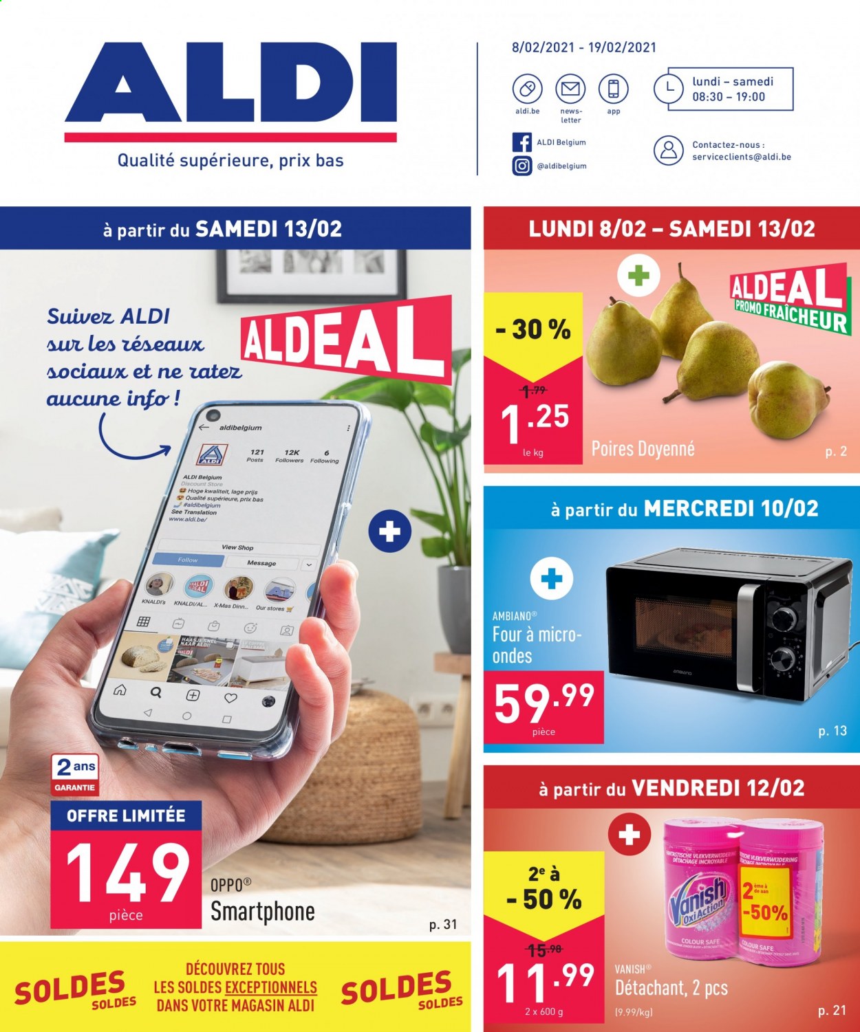 thumbnail - Catalogue ALDI - 08/02/2021 - 19/02/2021.