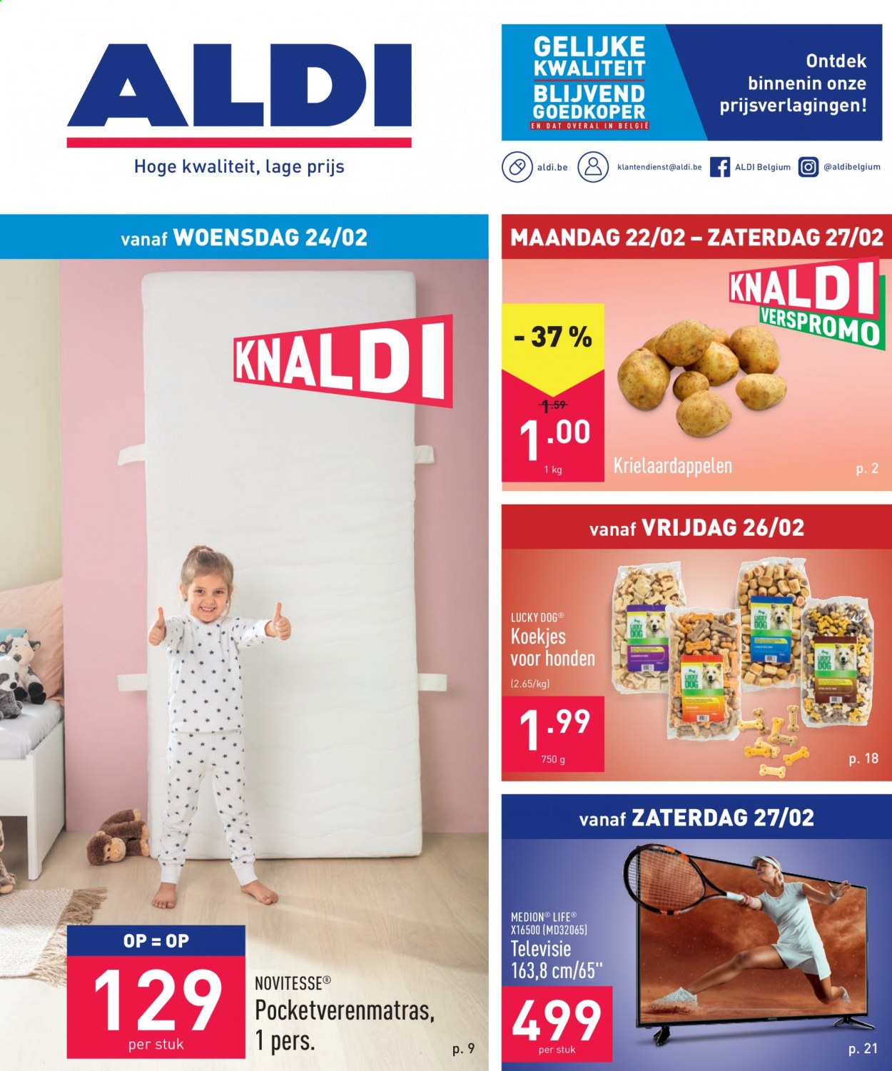 thumbnail - Catalogue ALDI - 22/02/2021 - 27/02/2021.