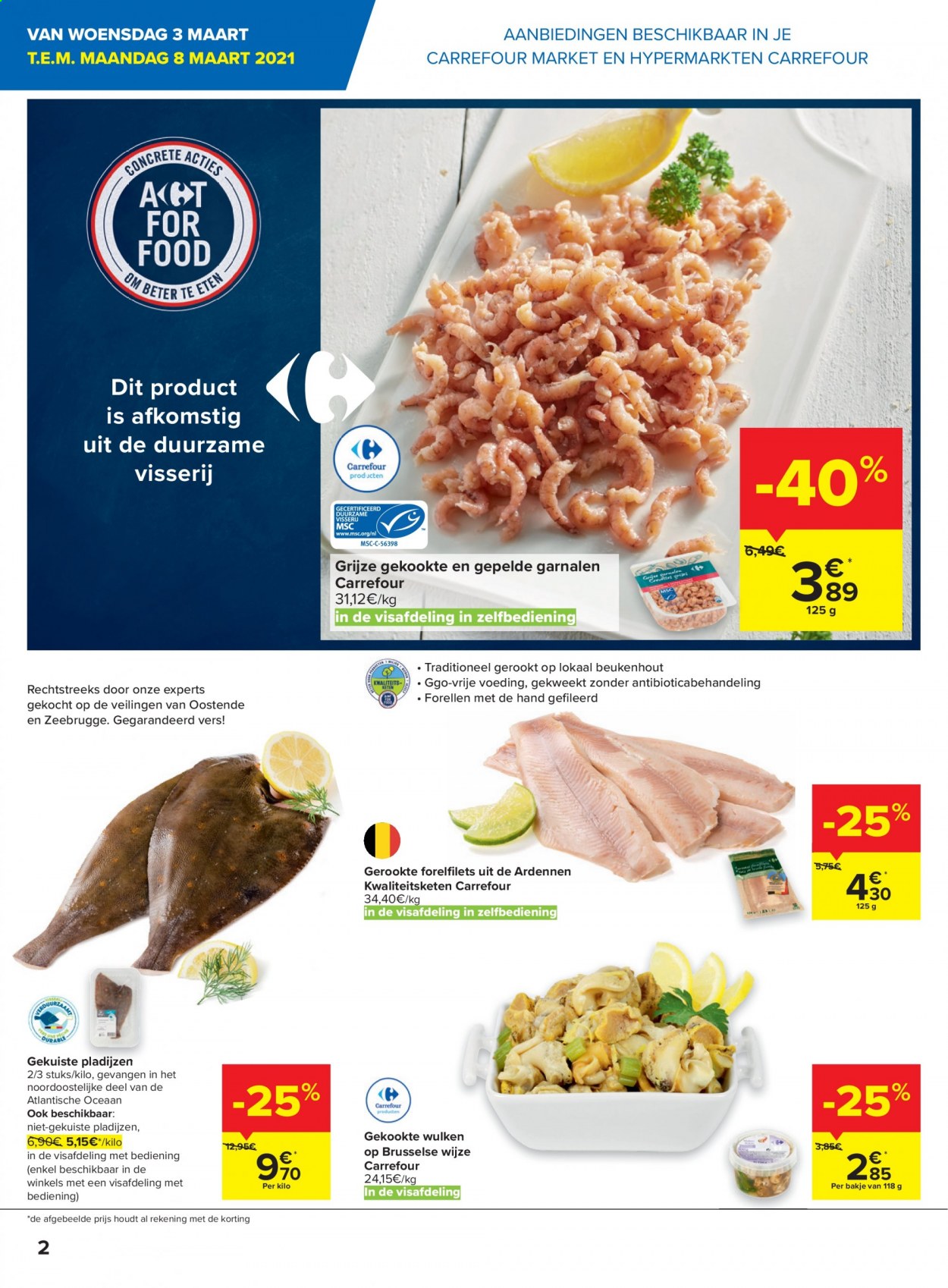 thumbnail - Carrefour-aanbieding - 03/03/2021 - 08/03/2021 -  producten in de aanbieding - garnalen. Pagina 2.