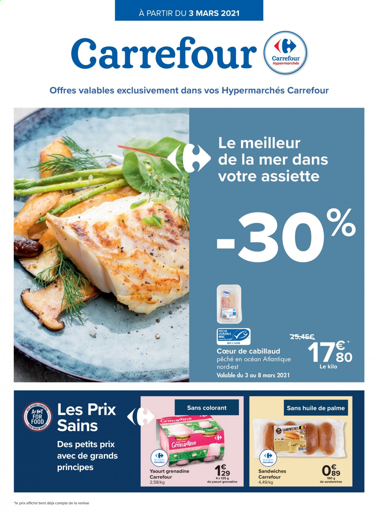 thumbnail - Catalogue Carrefour hypermarkt - 03/03/2021 - 15/03/2021.