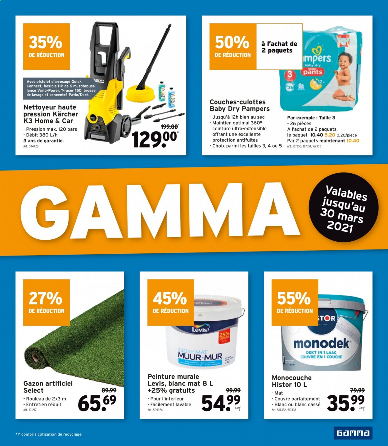thumbnail - Gamma-aanbieding - 03/03/2021 - 16/03/2021 -  producten in de aanbieding - Histor, Kärcher, mat. Pagina 3.