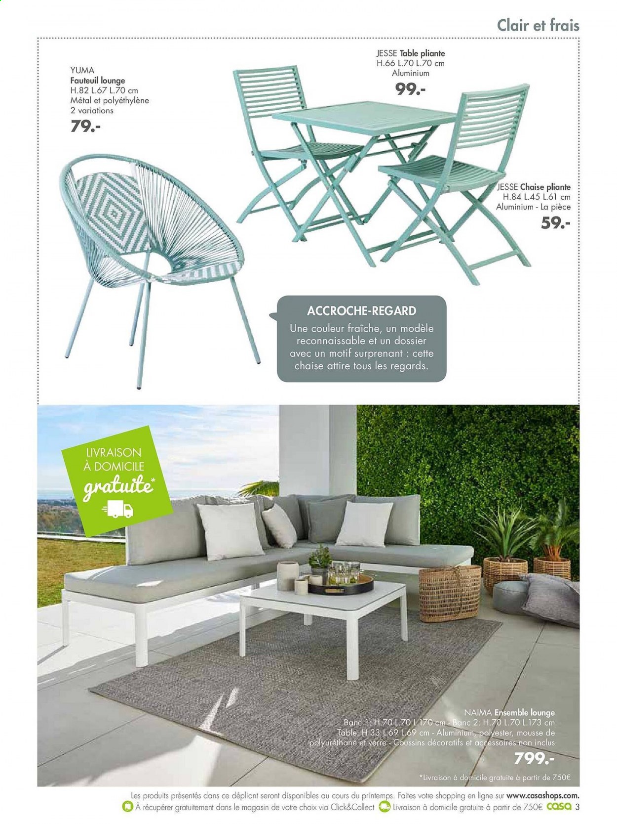 thumbnail - CASA-aanbieding - 15/03/2021 - 30/09/2021 -  producten in de aanbieding - fauteuil. Pagina 3.