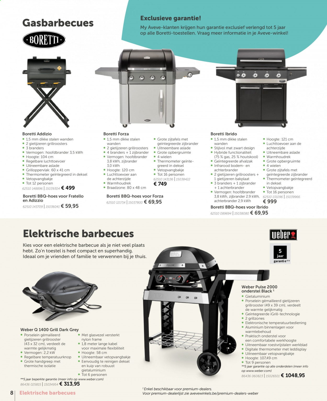 thumbnail - AVEVE-aanbieding -  producten in de aanbieding - grill. Pagina 8.