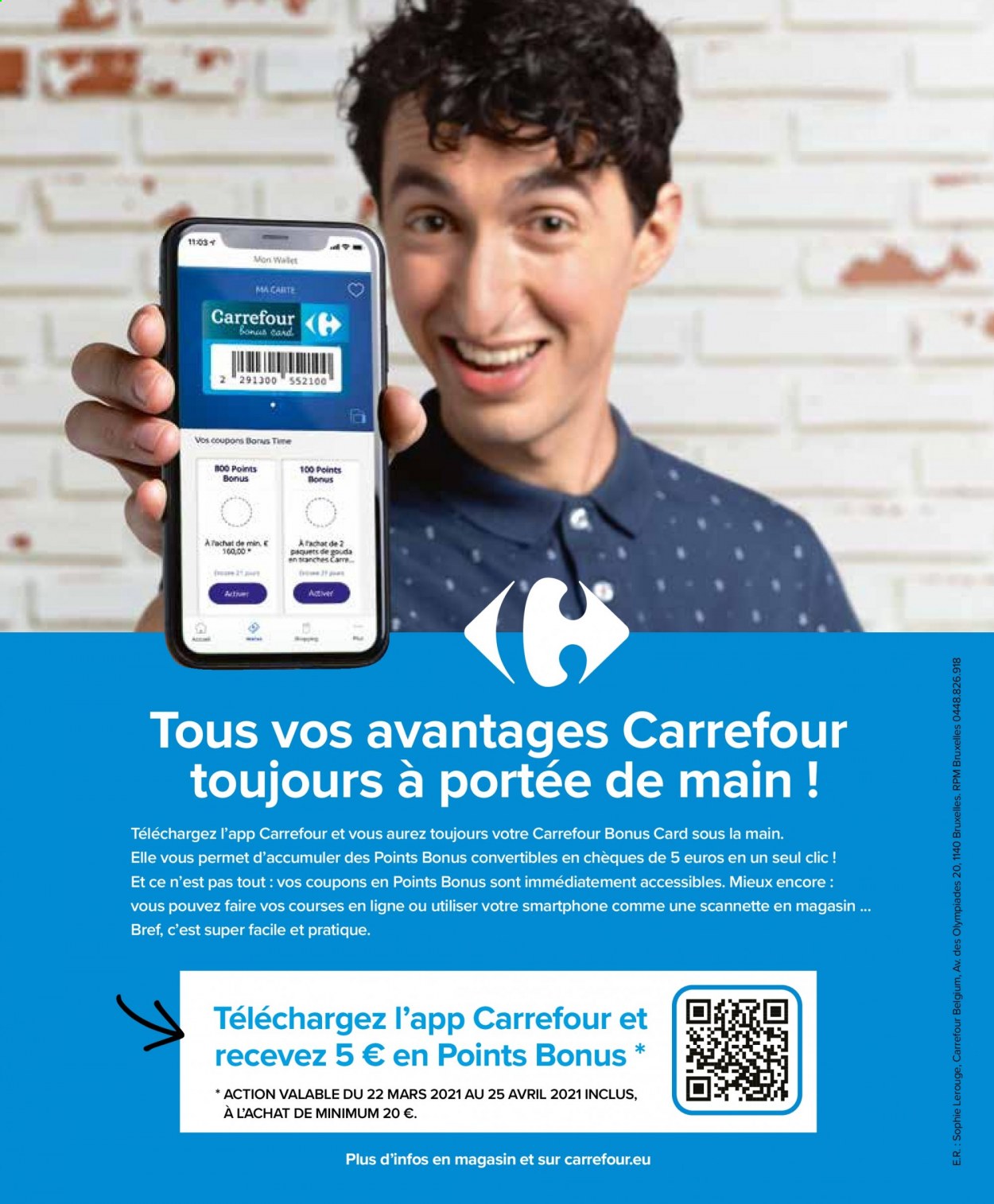 thumbnail - Carrefour-aanbieding - 01/04/2021 - 30/04/2021 -  producten in de aanbieding - Bref, smartphone. Pagina 2.