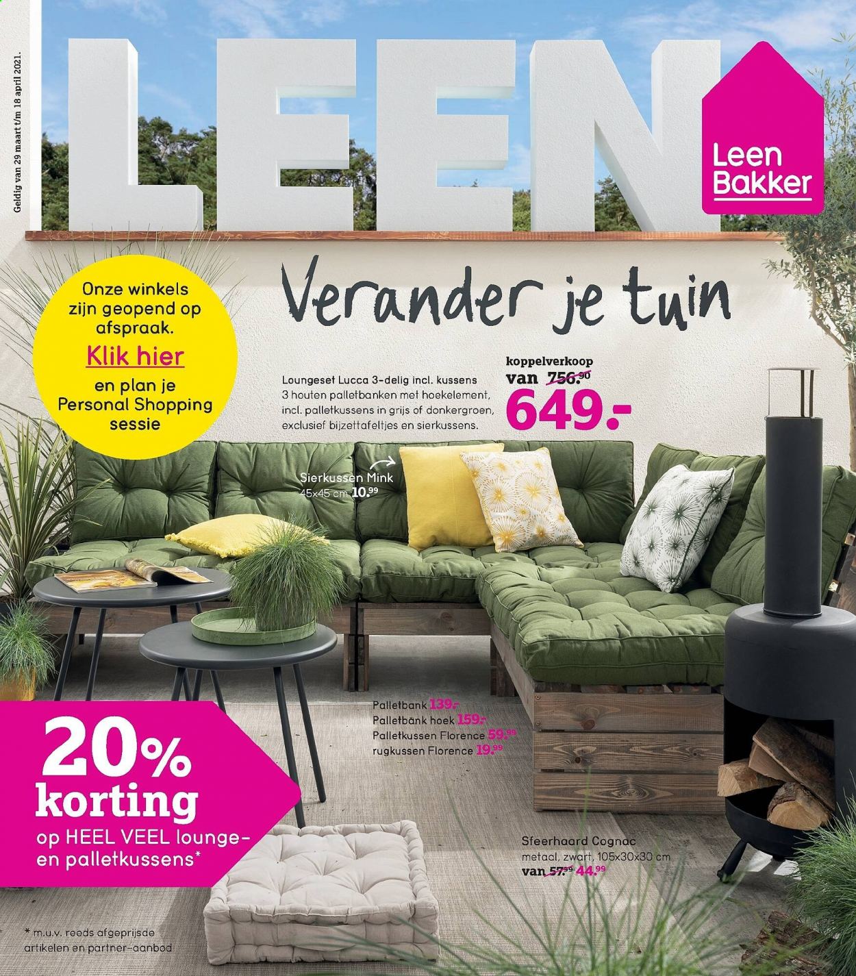 thumbnail - Catalogue Leen Bakker - 29/03/2021 - 18/04/2021.