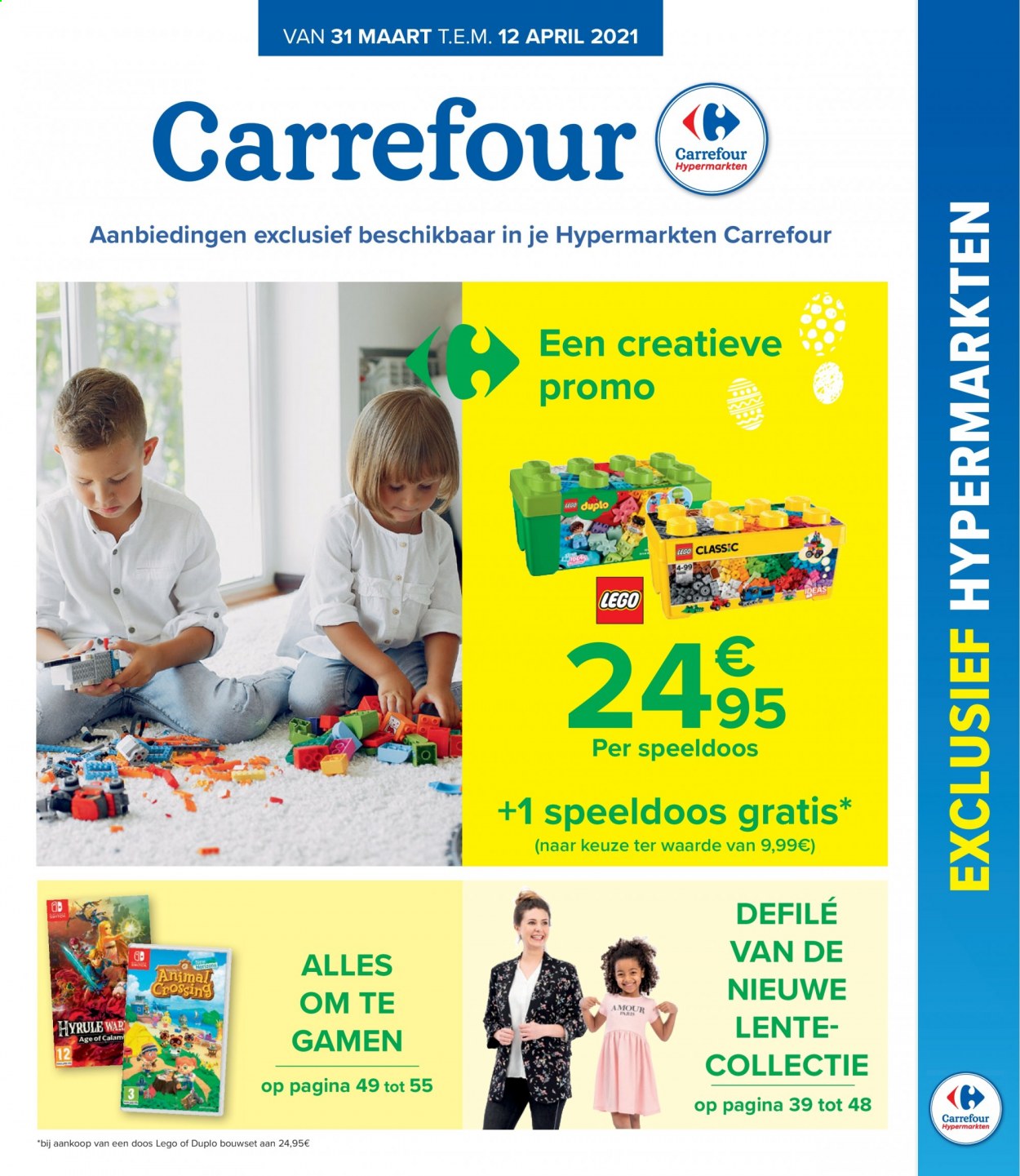 thumbnail - Catalogue Carrefour hypermarkt - 31/03/2021 - 12/04/2021.