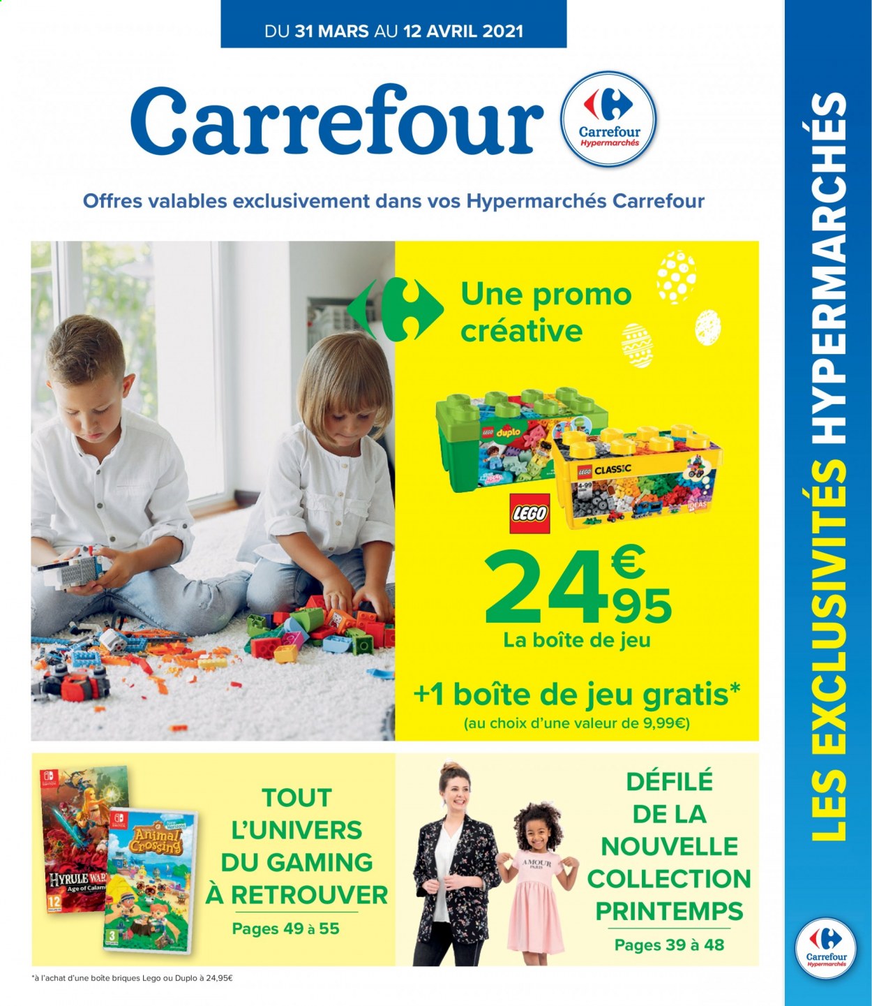 thumbnail - Catalogue Carrefour hypermarkt - 31/03/2021 - 12/04/2021.