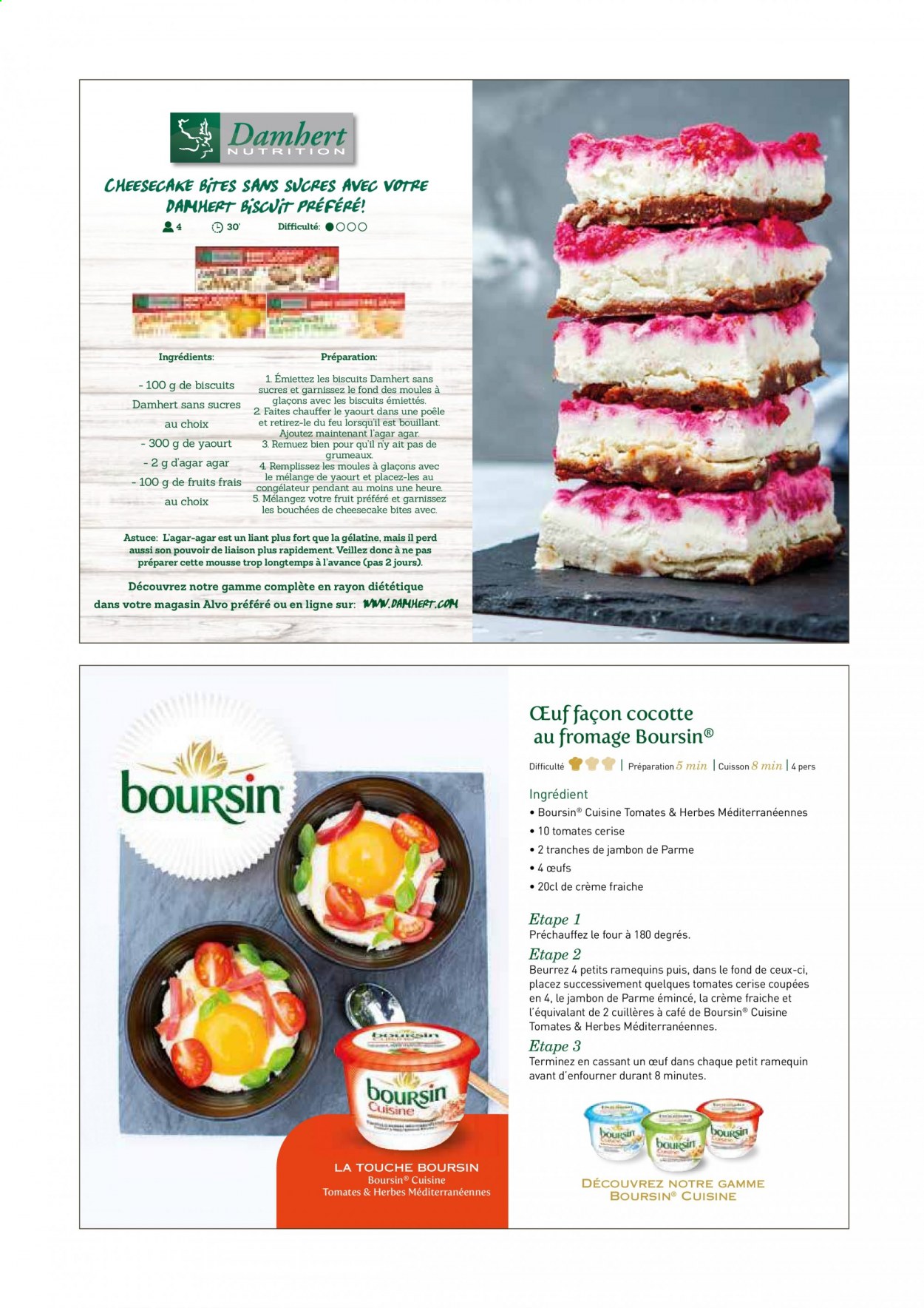 thumbnail - Catalogue Alvo - 01/04/2021 - 31/05/2021 - Produits soldés - jambon de parme, Boursin, œufs, biscuits, gélatine. Page 47.