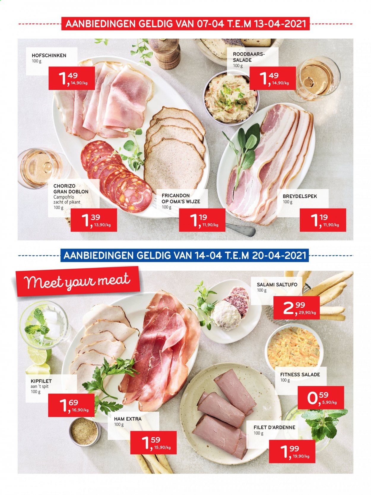 thumbnail - Alvo-aanbieding - 07/04/2021 - 20/04/2021 -  producten in de aanbieding - ham, kipfilet, salami, chorizo. Pagina 3.