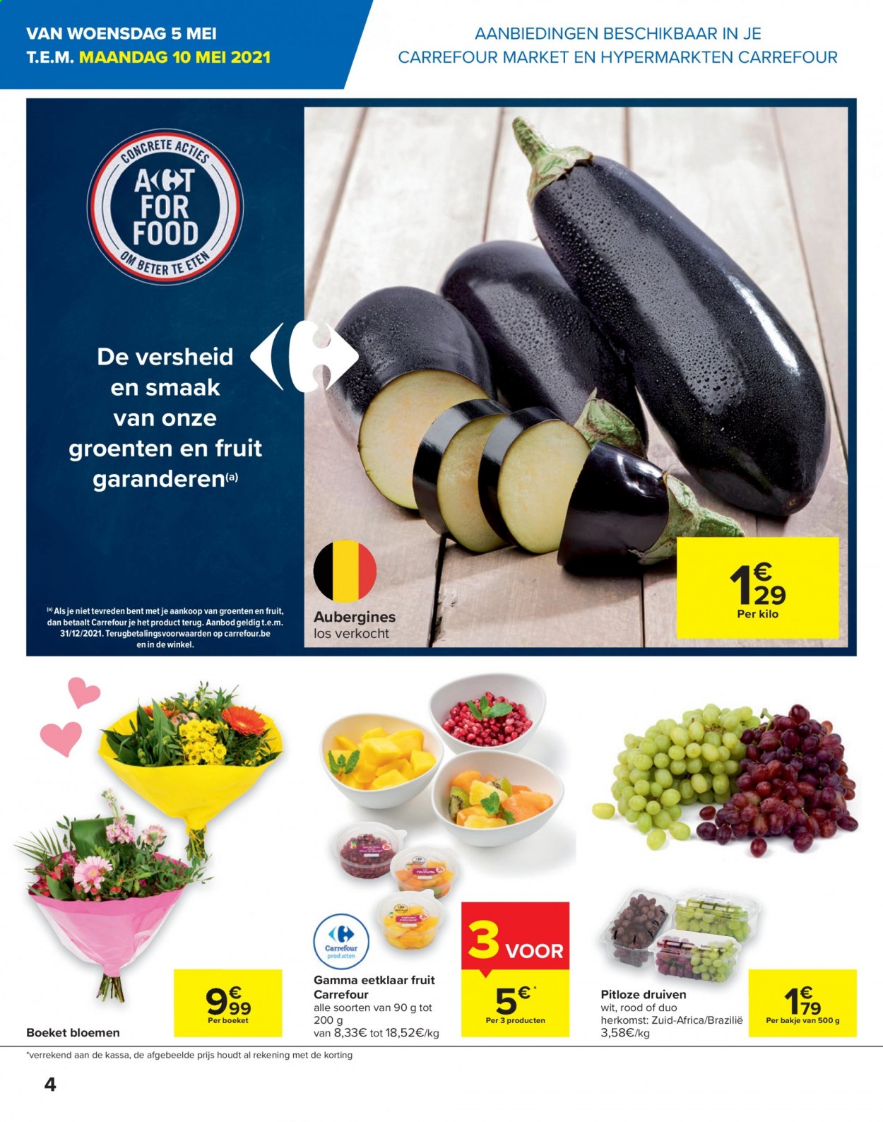 thumbnail - Carrefour-aanbieding - 05/05/2021 - 17/05/2021 -  producten in de aanbieding - druiven, Gamma. Pagina 4.