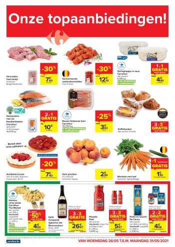Catalogue Carrefour market - 26.5.2021 - 31.5.2021.
