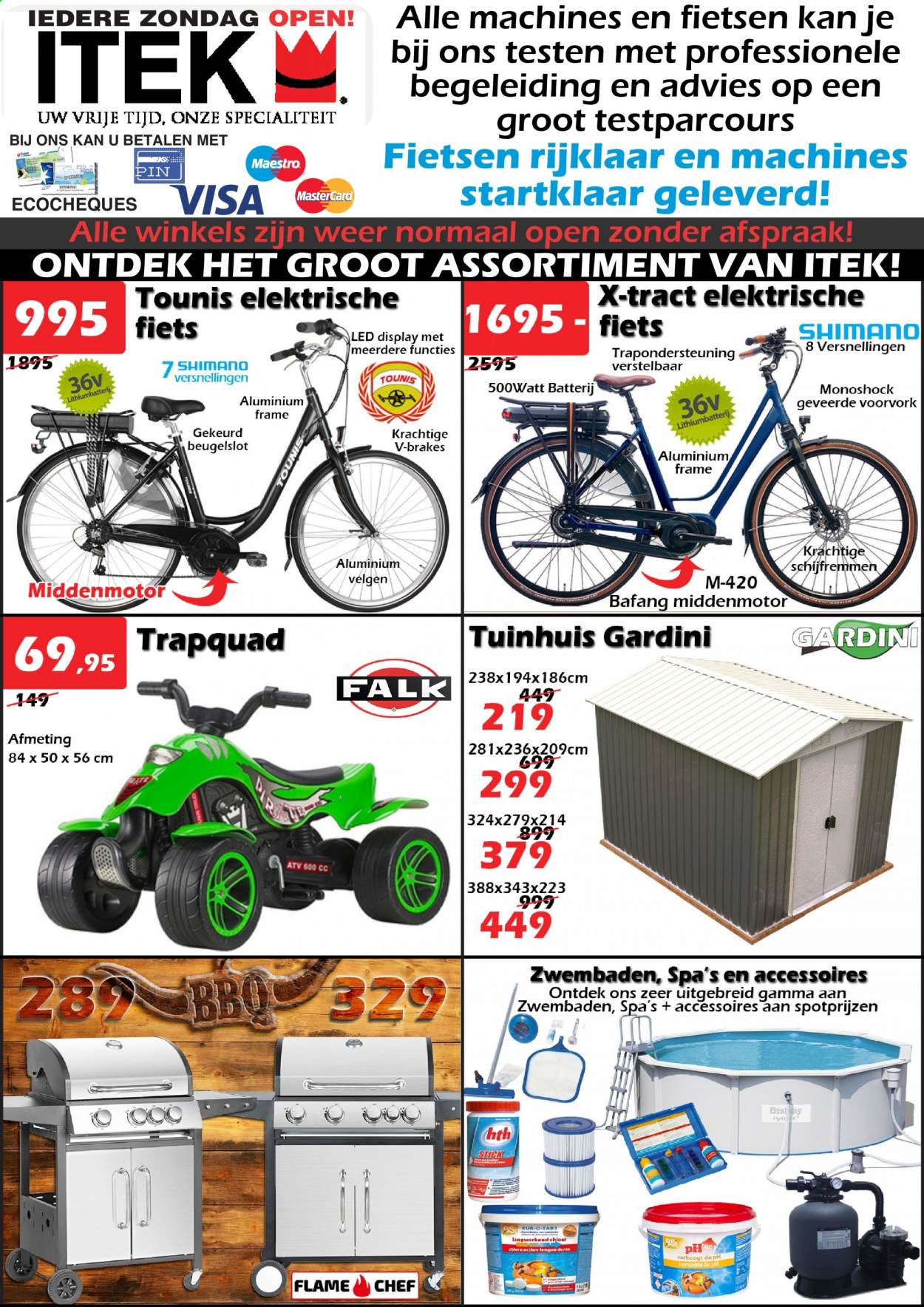 thumbnail - Itek-aanbieding - 27/05/2021 - 20/06/2021 -  producten in de aanbieding - Shimano, fiets. Pagina 1.