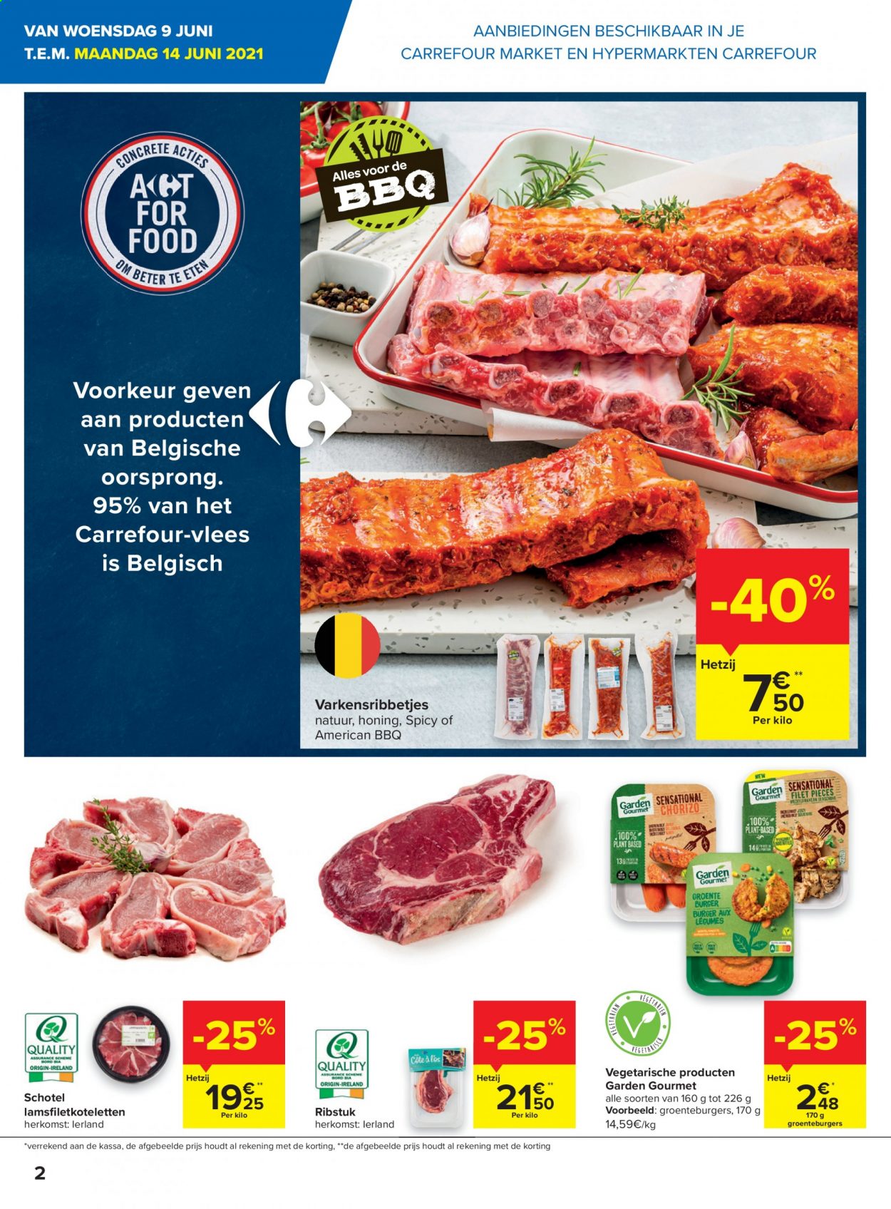 thumbnail - Carrefour-aanbieding - 09/06/2021 - 21/06/2021 -  producten in de aanbieding - BBQ. Pagina 2.