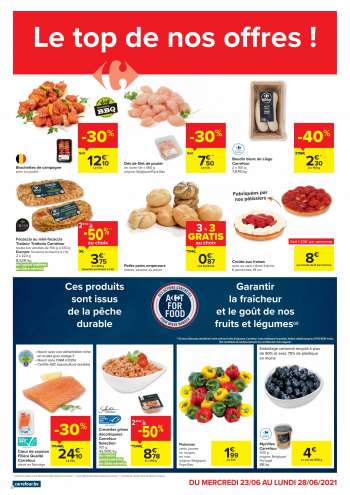 Catalogue Carrefour market - 23.6.2021 - 28.6.2021.
