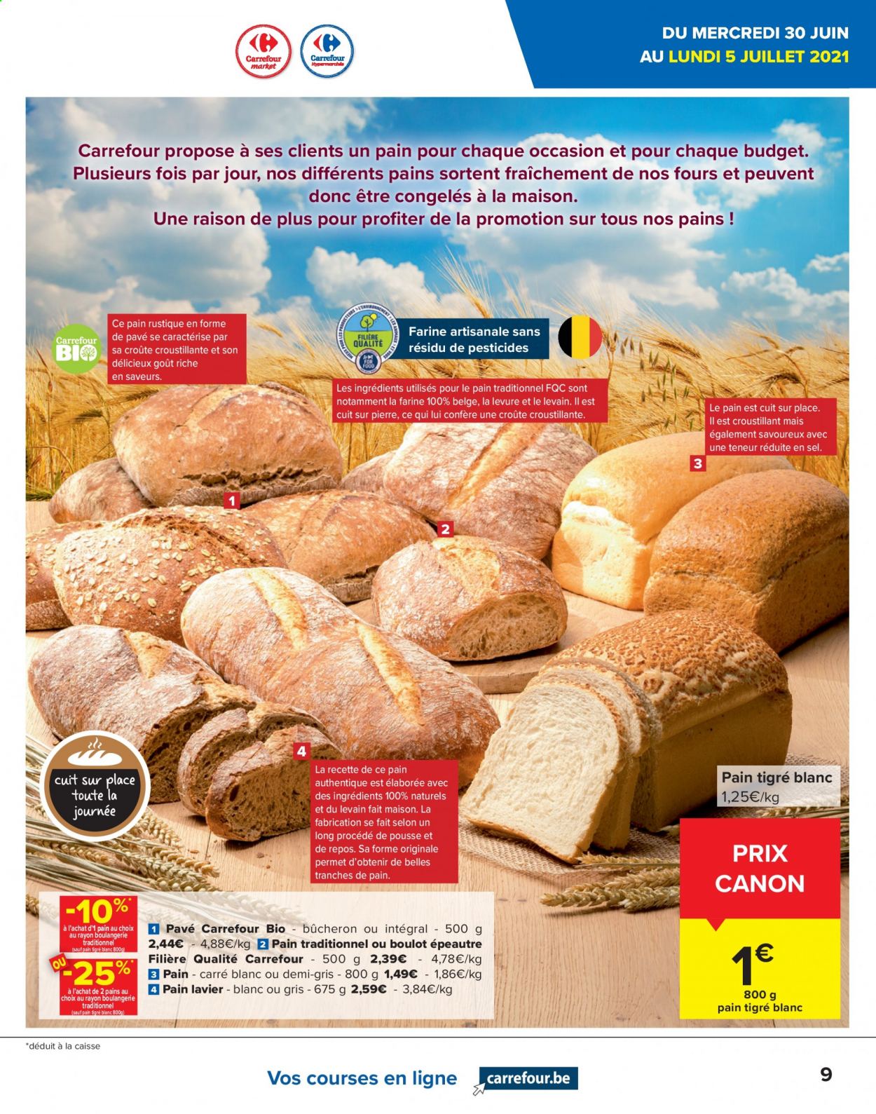 thumbnail - Carrefour-aanbieding - 30/06/2021 - 12/07/2021 -  producten in de aanbieding - maïs, Canon. Pagina 9.