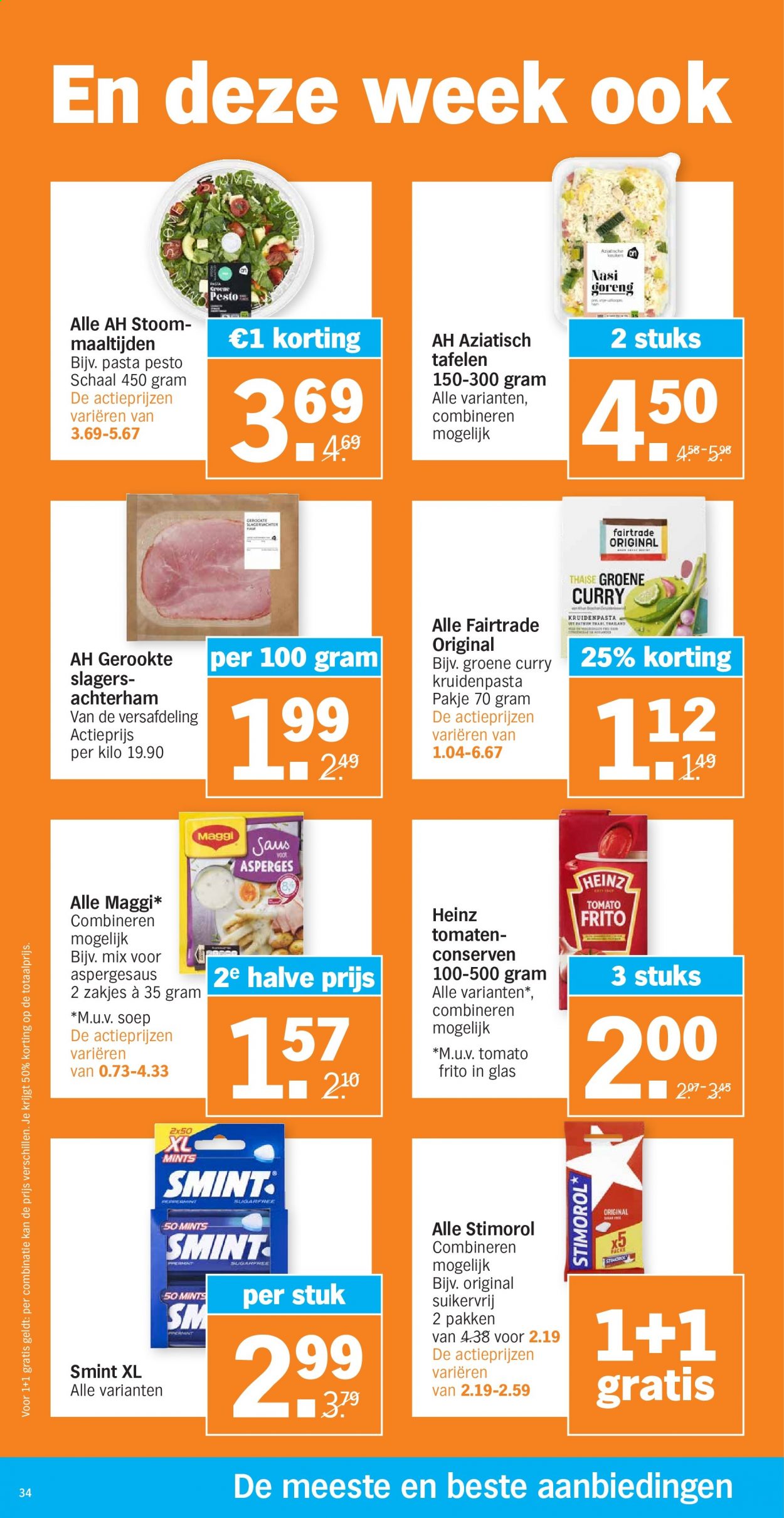 Albert Heijn-aanbieding - 10-5-2021 - 16-5-2021. Pagina 34