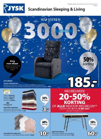 JYSK-aanbieding - 10.5.2021 - 24.5.2021.