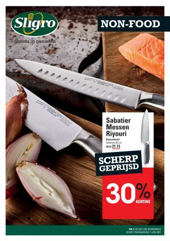Sligro-aanbieding - 20.5.2021 - 7.6.2021.