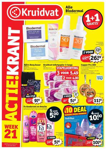 Kruidvat-aanbieding - 25.5.2021 - 30.5.2021.
