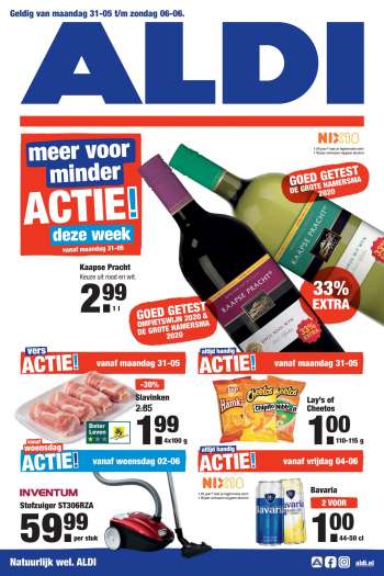 Aldi-aanbieding - 31.5.2021 - 6.6.2021.