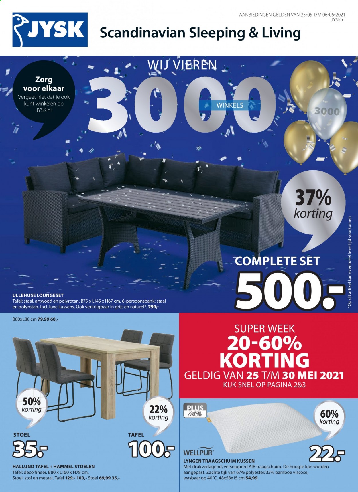 JYSK-aanbieding - 25-5-2021 - 6-6-2021. Pagina 1