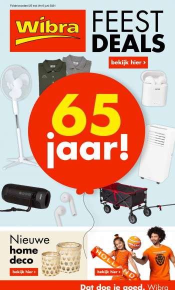 Wibra-aanbieding - 25.5.2021 - 2.6.2021.