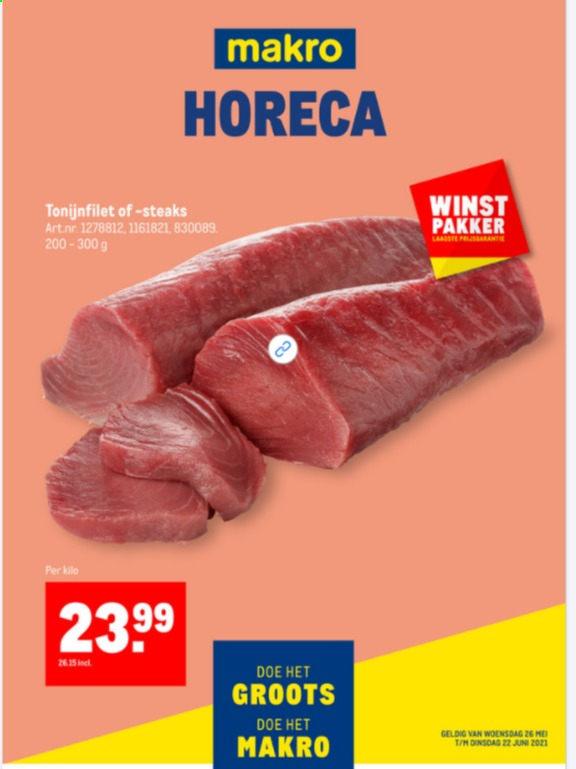 Makro-aanbieding - 26-5-2021 - 22-6-2021. Pagina 1