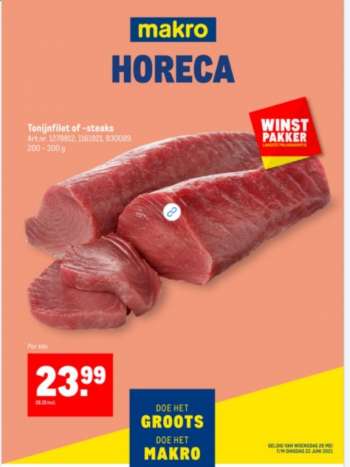 Makro-aanbieding - 26.5.2021 - 22.6.2021.