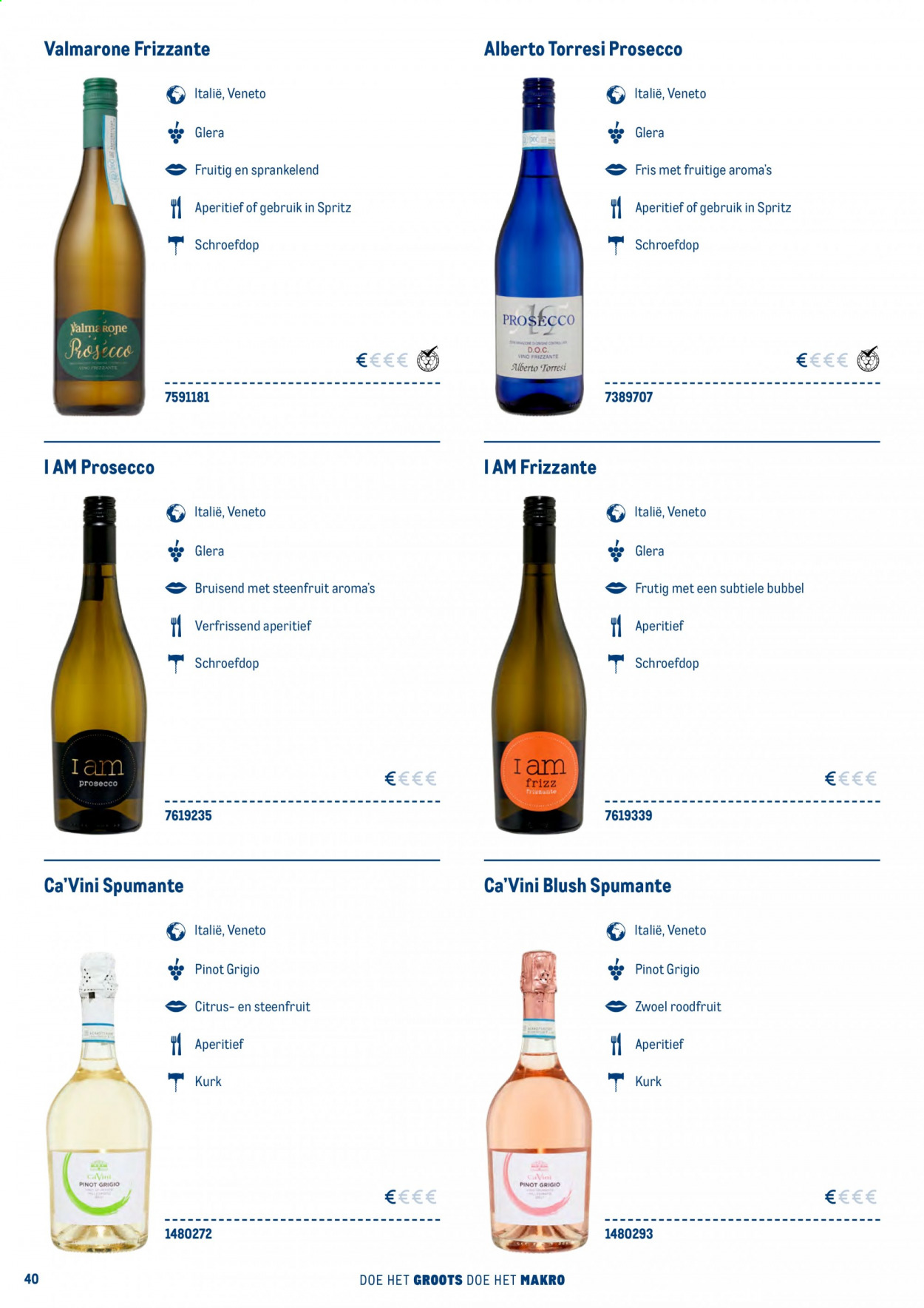Makro-aanbieding. Pagina 40