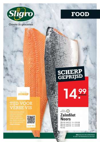 Sligro-aanbieding - 10.6.2021 - 28.6.2021.
