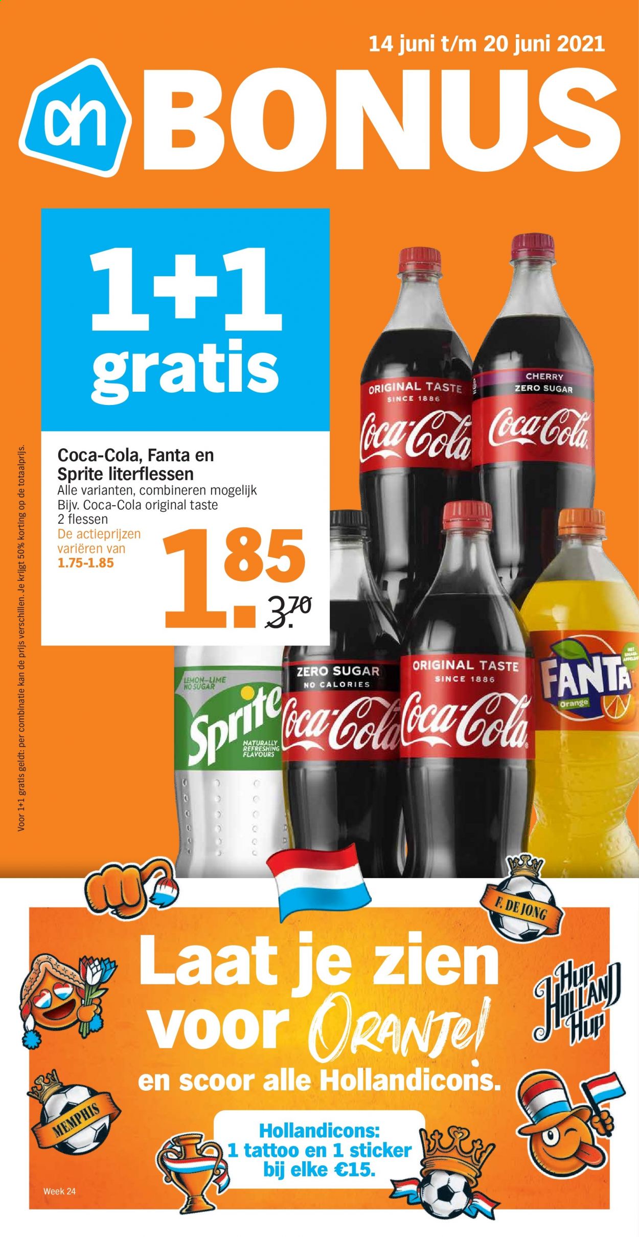 Albert Heijn-aanbieding - 14-6-2021 - 20-6-2021. Pagina 1