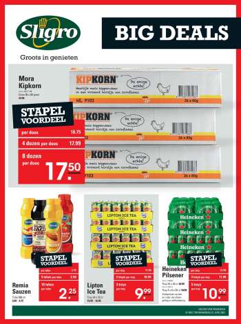 Sligro-aanbieding - 31.5.2021 - 21.6.2021.