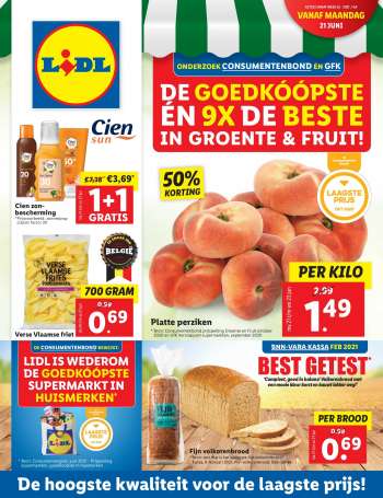 Lidl-aanbieding - 21.6.2021 - 27.6.2021.