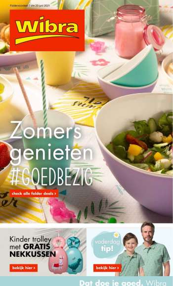 Wibra-aanbieding - 7.6.2021 - 20.6.2021.