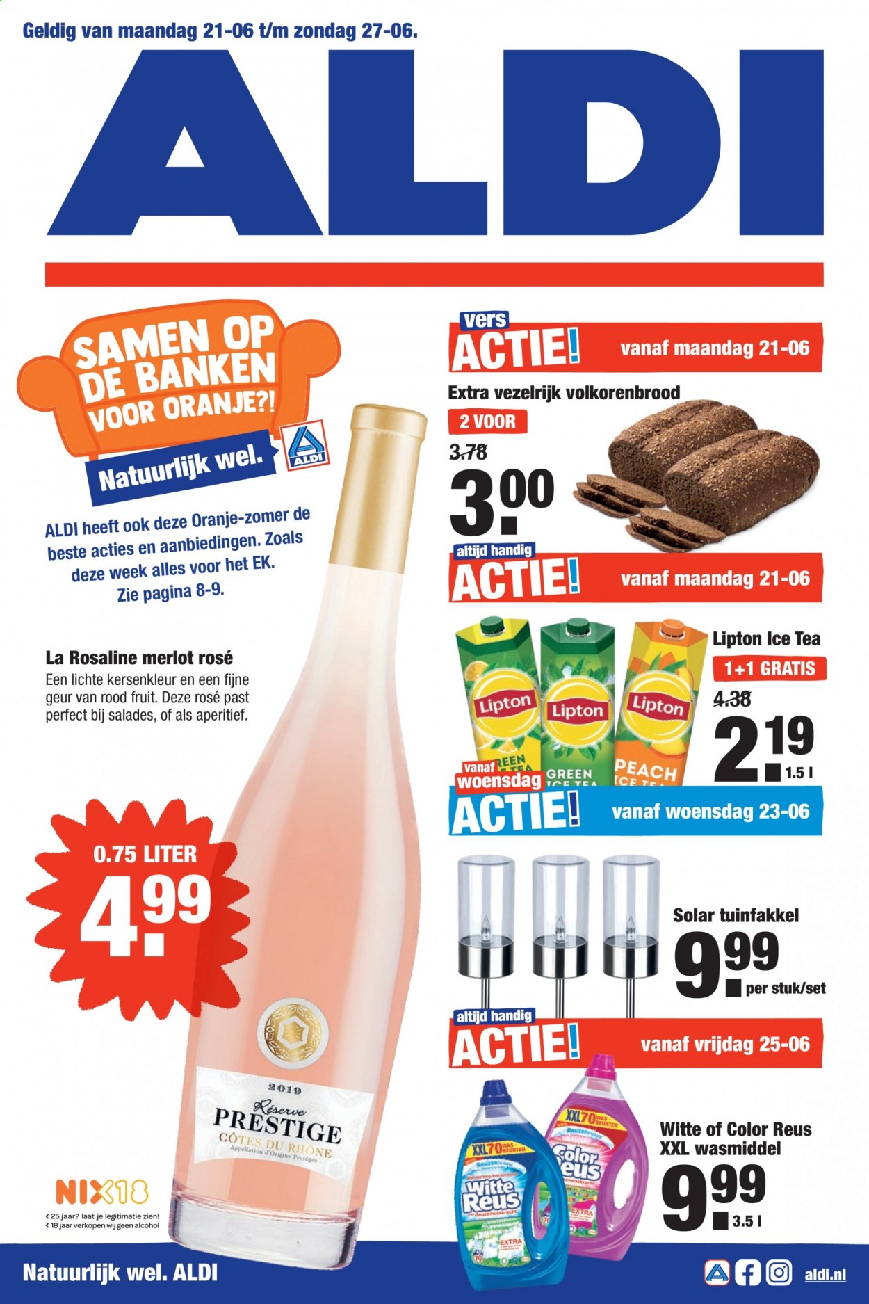 Aldi-aanbieding - 21-6-2021 - 27-6-2021. Pagina 1